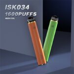ISK034 1600口一次性電子烟筆圓形一次性電子烟